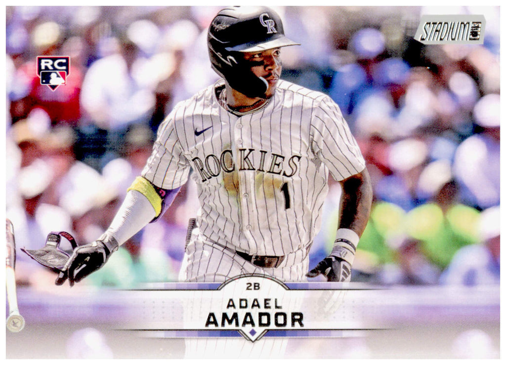 2025 Stadium Club Adael Amador Card RC Rockies