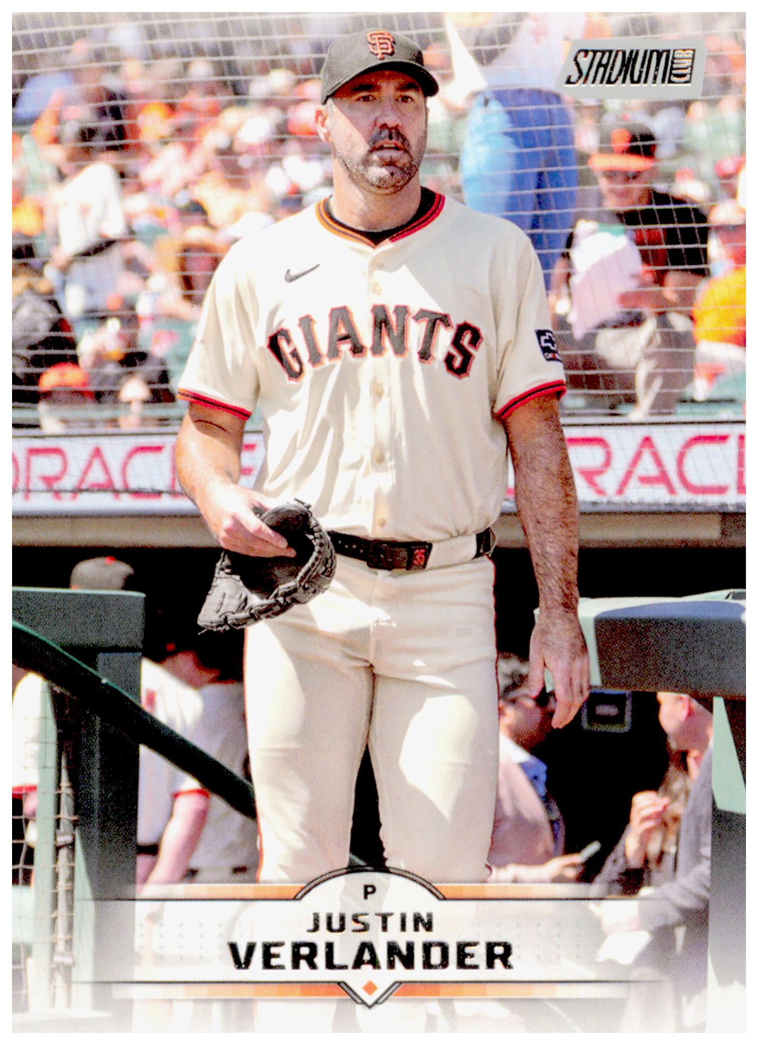 2025 Stadium Club Justin Verlander Card #114 San Francisco Giants