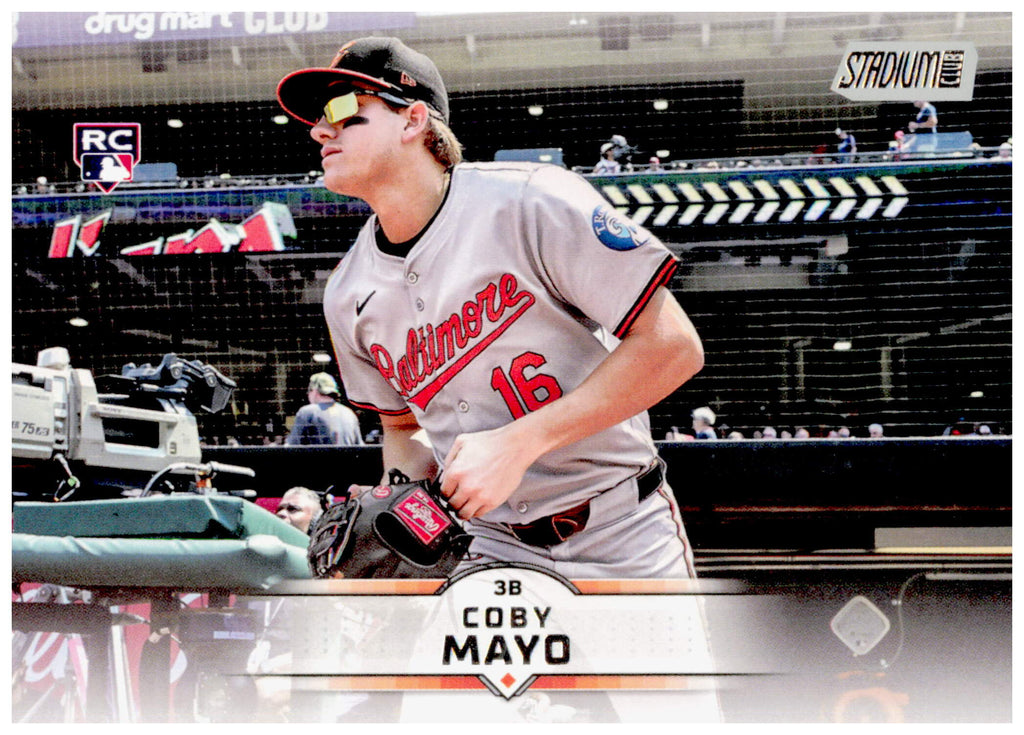 2025 Stadium Club Coby Mayo Card RC Baltimore Orioles #62