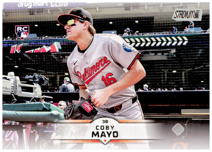 2025 Stadium Club Coby Mayo Card RC Baltimore Orioles #62