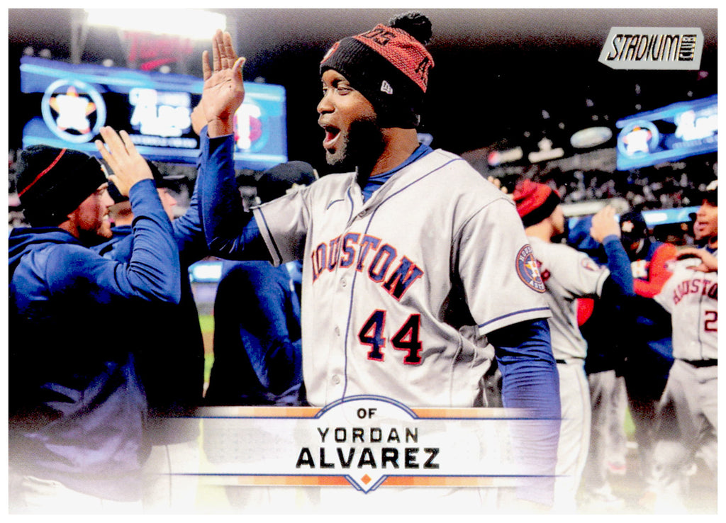 2025 Stadium Club Yordan Alvarez Card Houston Astros #75