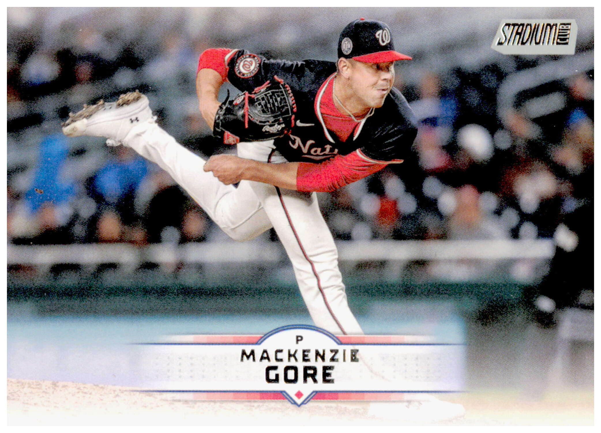 2025 Stadium Club Mackenzie Gore Card Washington Nationals #178