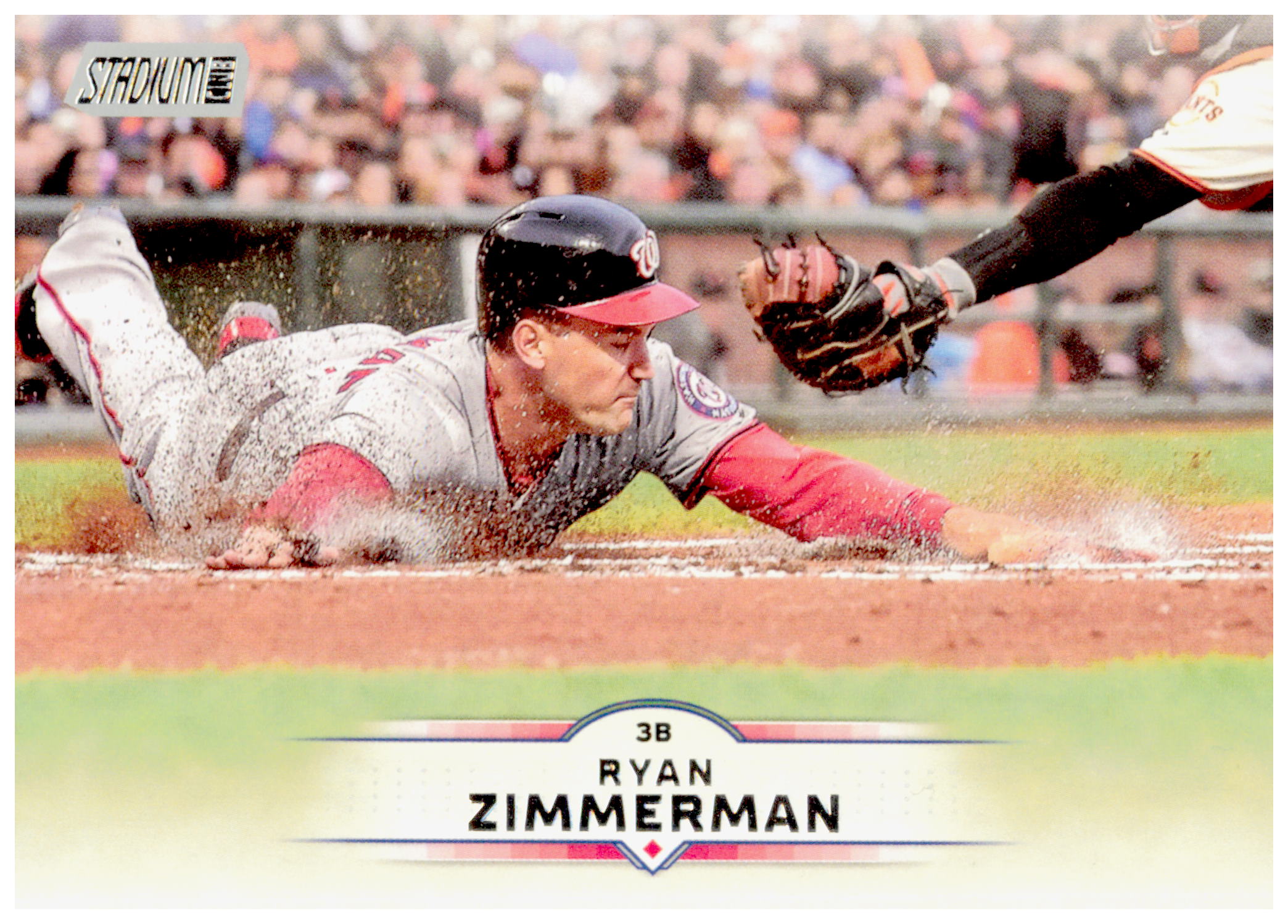 2025 Stadium Club Ryan Zimmerman Card Washington Nationals #101