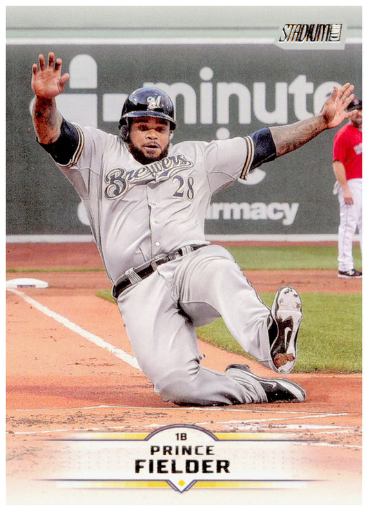 2025 Stadium Club Prince Fielder Card Milwaukee Brewers #161