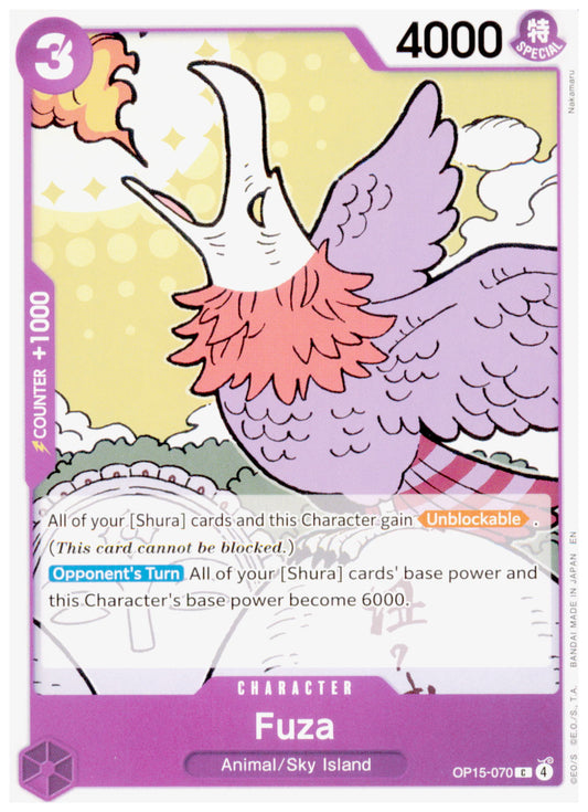 Adventure on Kami's Island Fuza Card Common #OP15-070