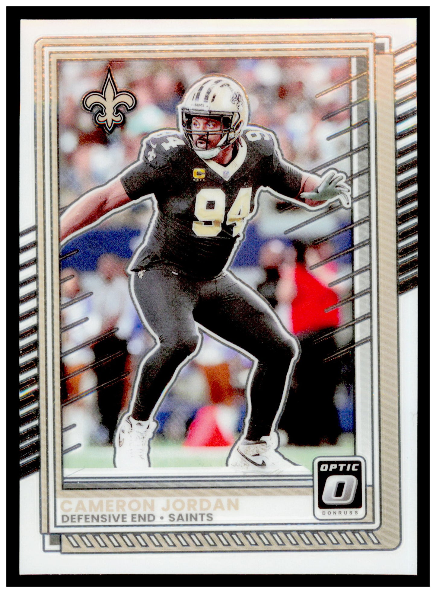 2025 Donruss Optic Cameron Jordan Card New Orleans Saints #170