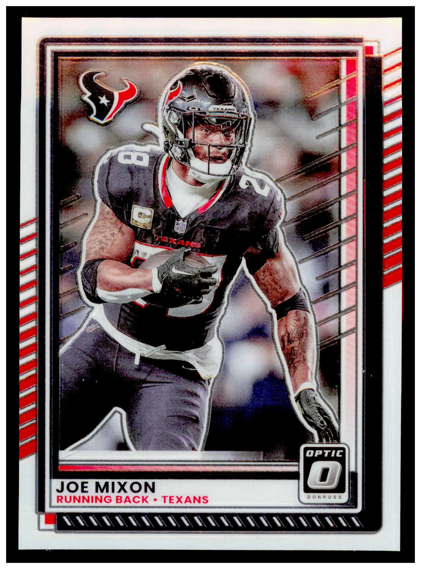 2025 Donruss Optic Joe Mixon Card Houston Texans #130