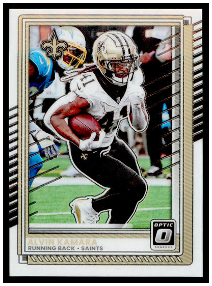2025 Donruss Alvin Kamara Card New Orleans Saints #8
