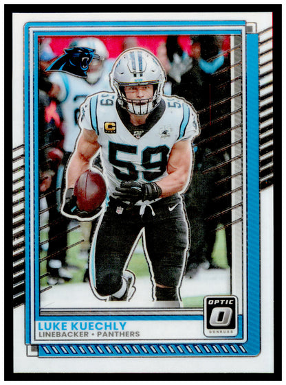 2025 Donruss Optic Luke Kuechly Card Carolina Panthers #84