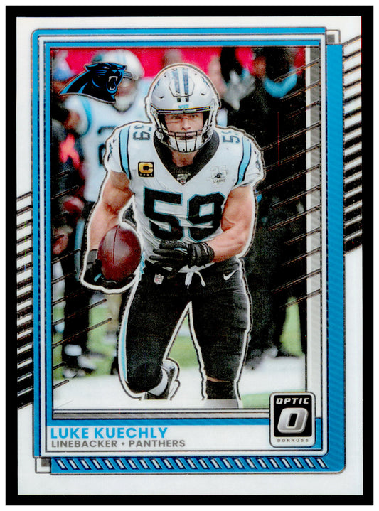 2025 Donruss Optic Luke Kuechly Card Carolina Panthers #84