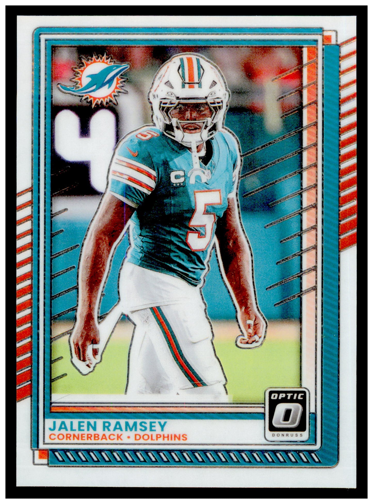 2025 Donruss Optic Jalen Ramsey Card Miami Dolphins #42