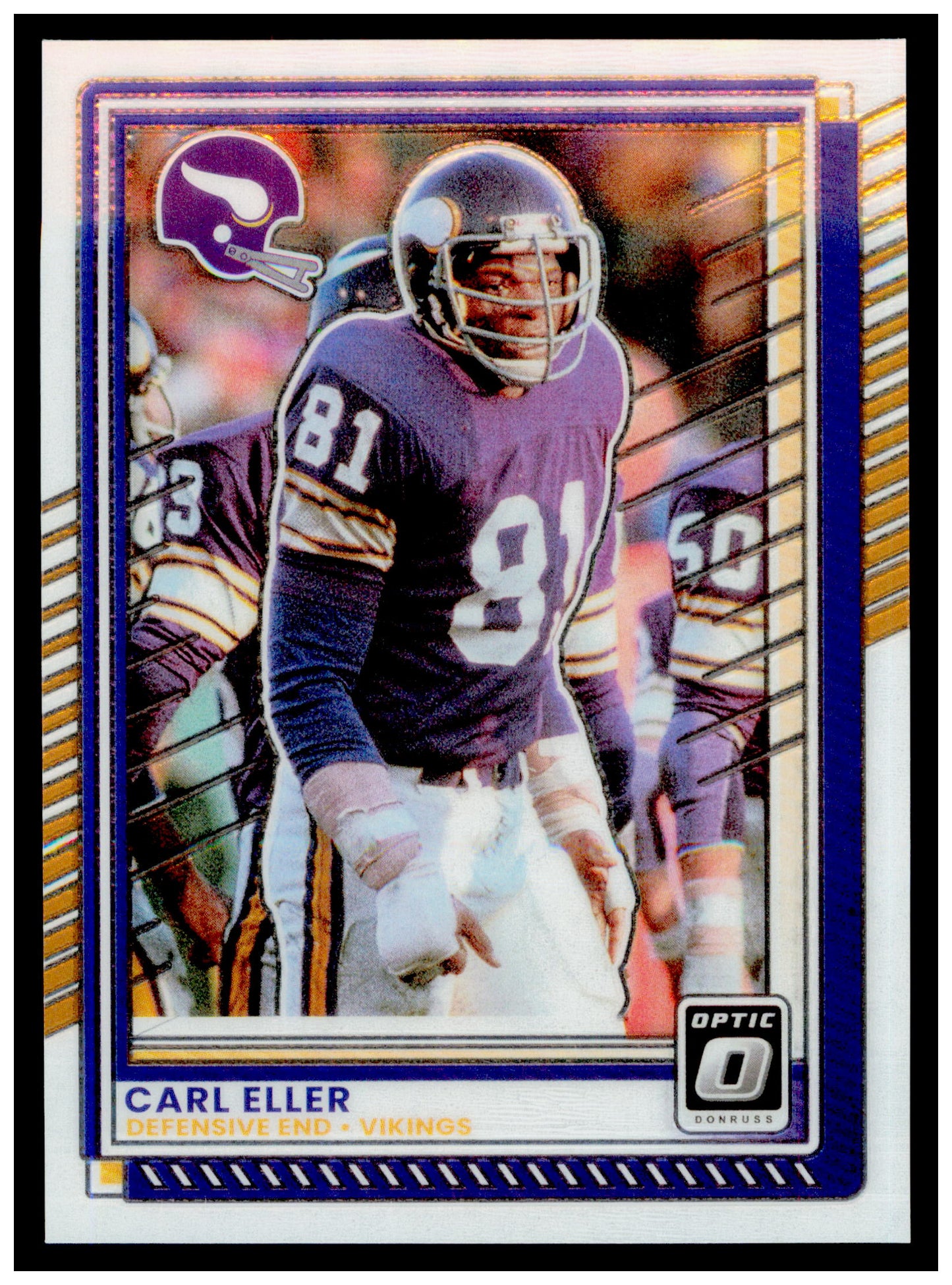 2025 Donruss Optic Carl Eller Card Minnesota Vikings #94