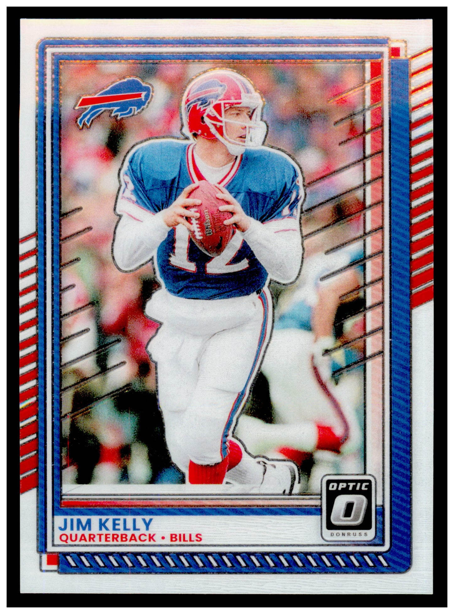 2025 Donruss Optic Jim Kelly Card Buffalo Bills #36