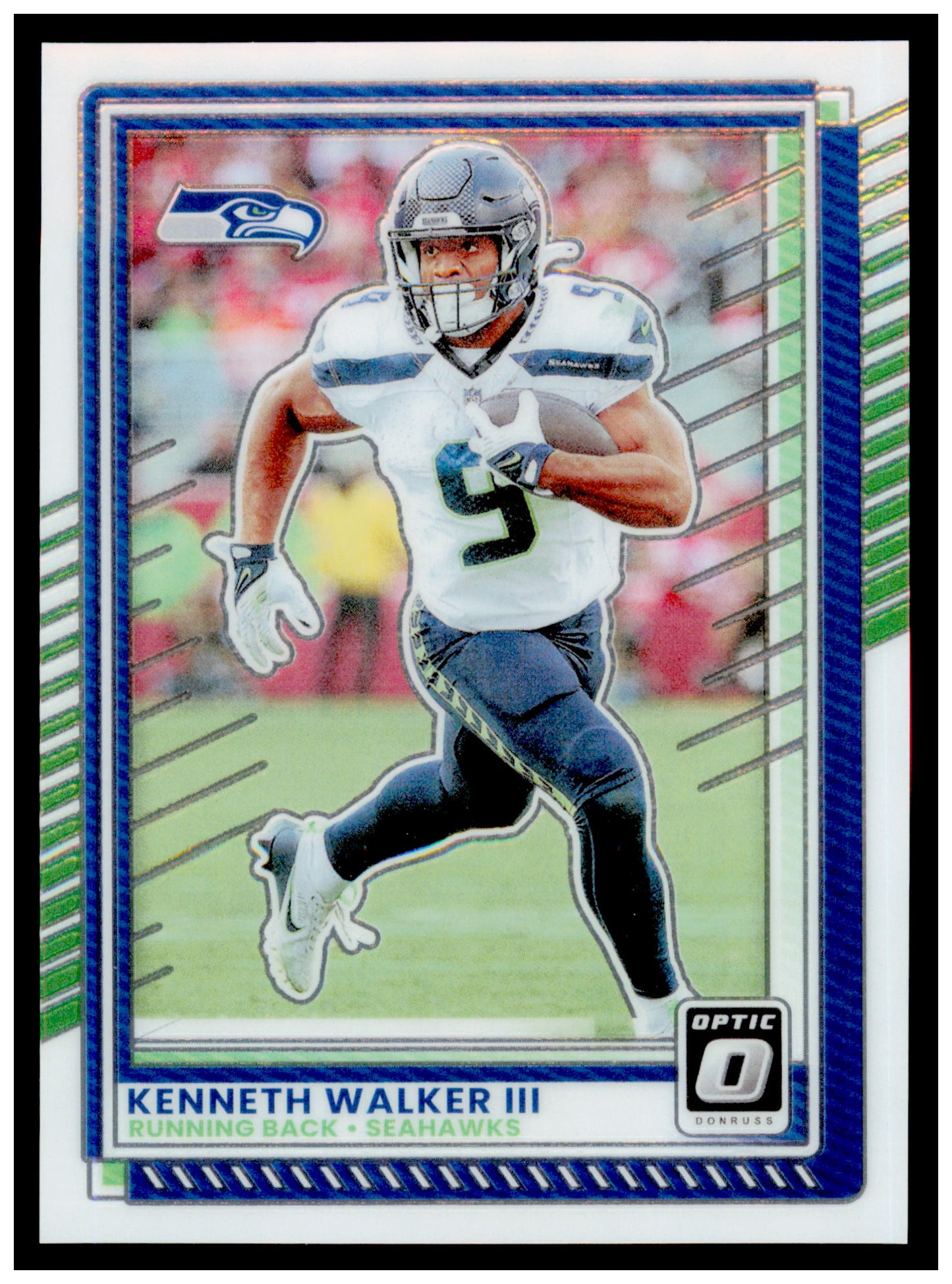 2025 Donruss Optic Kenneth Walker III Card Seattle Seahawks #133