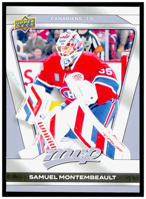 2025-26 Upper Deck MVP Samuel Montembeault Card Montreal Canadiens #69