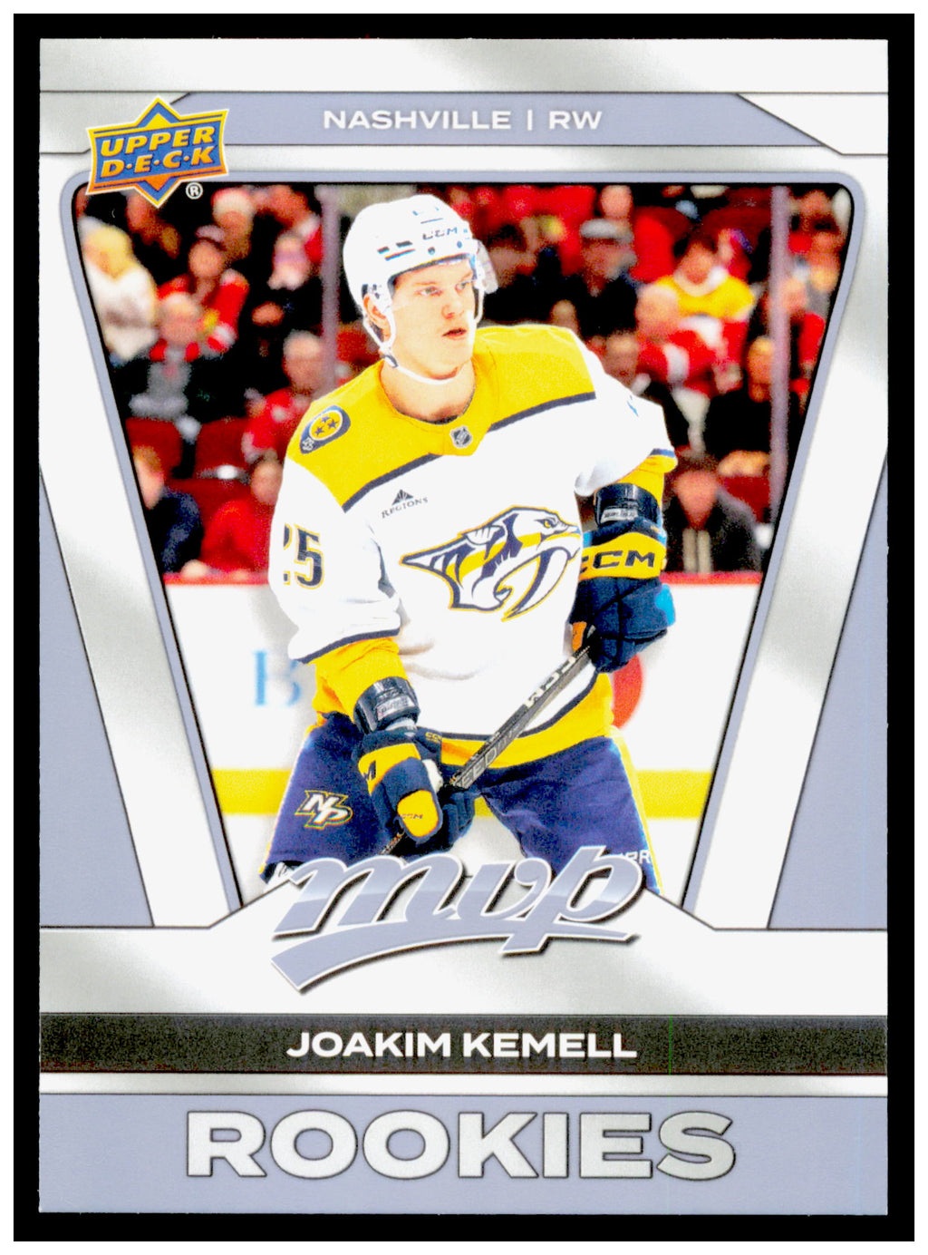 2025-26 Upper Deck MVP Joakim Kemell Card RC Nashville Predators #238