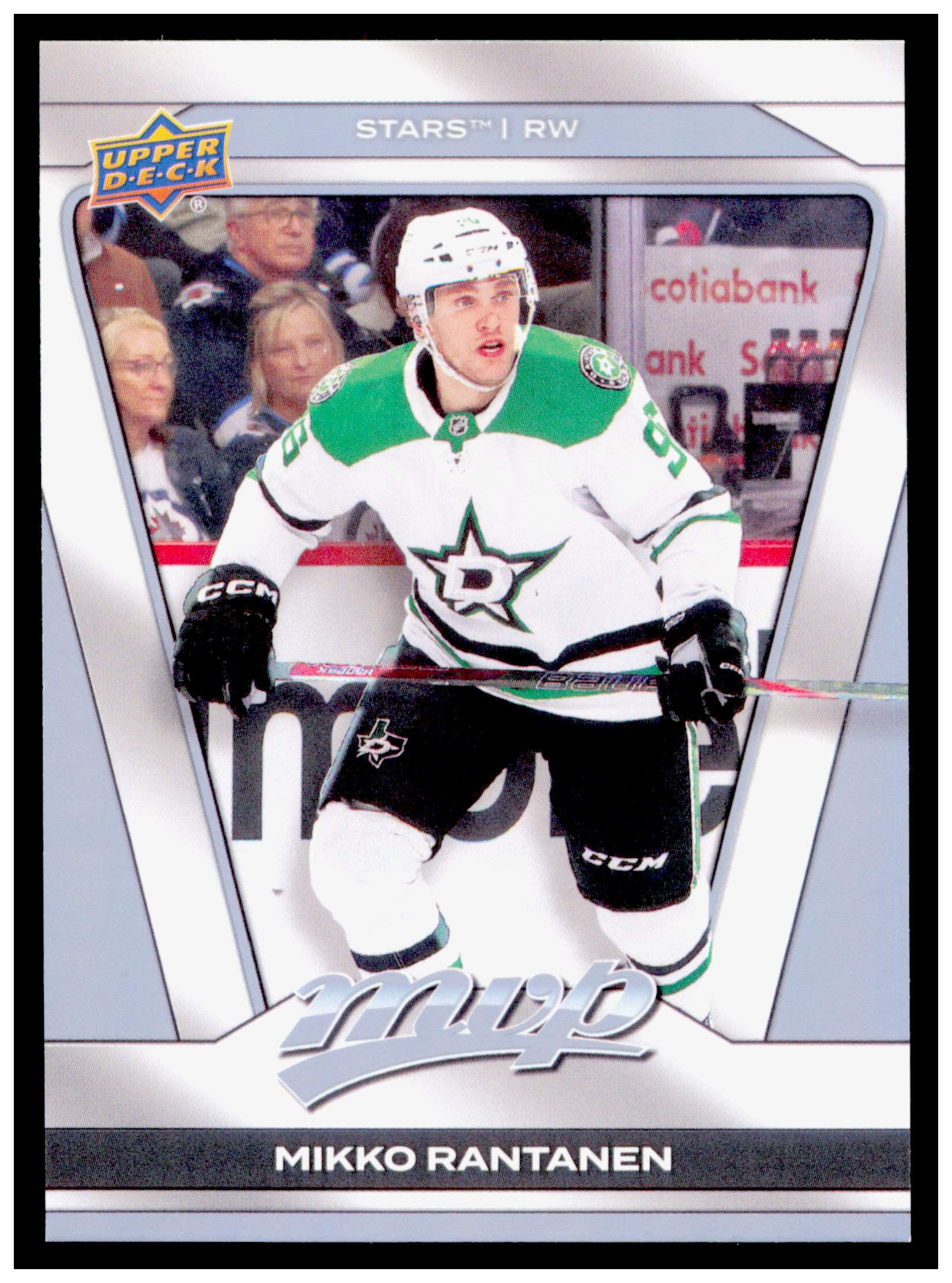 2025-26 Upper Deck MVP Mikko Rantanen Card Dallas Stars #181