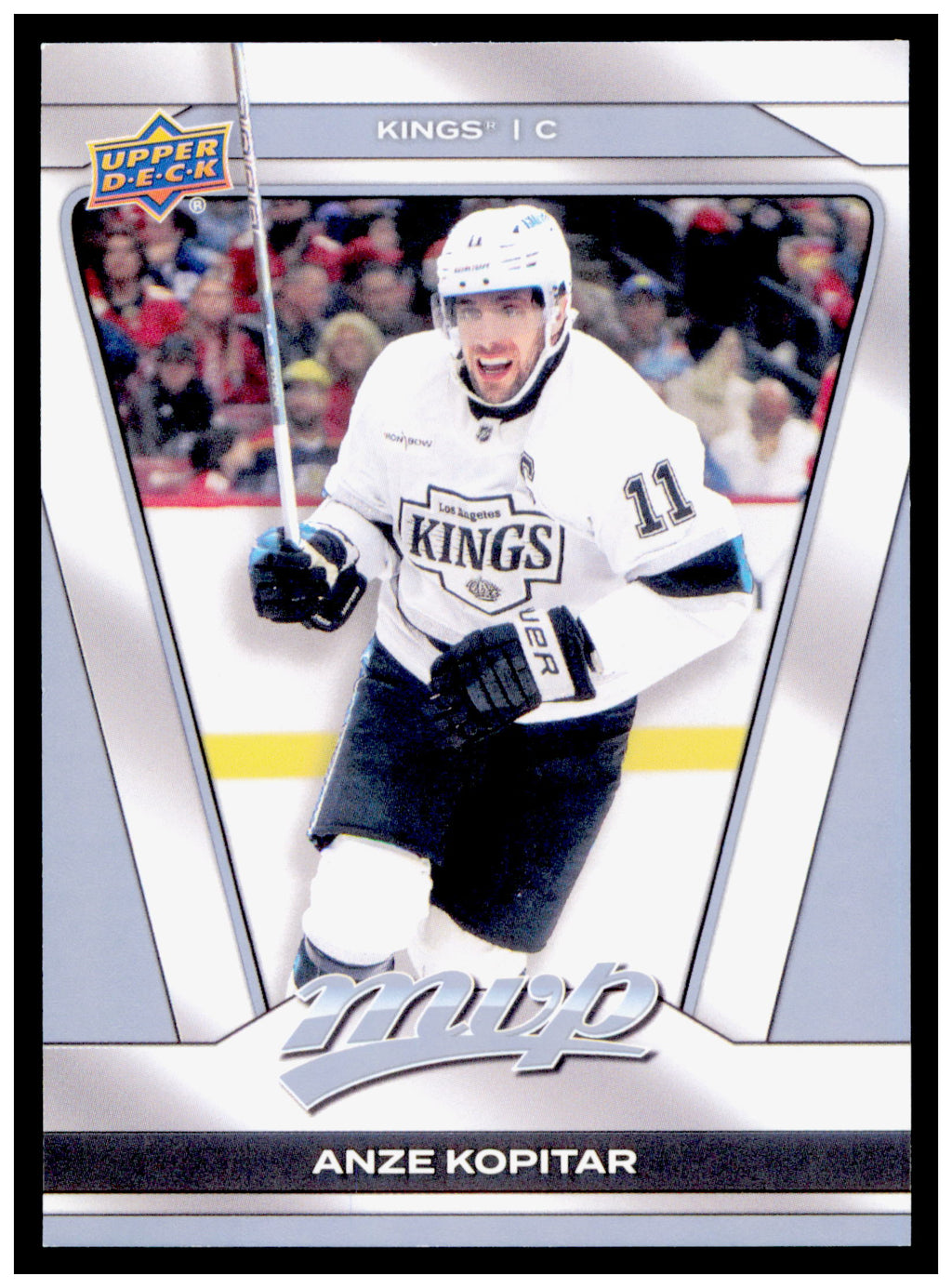 2025-26 Upper Deck MVP Anze Kopitar Card Los Angeles Kings #121