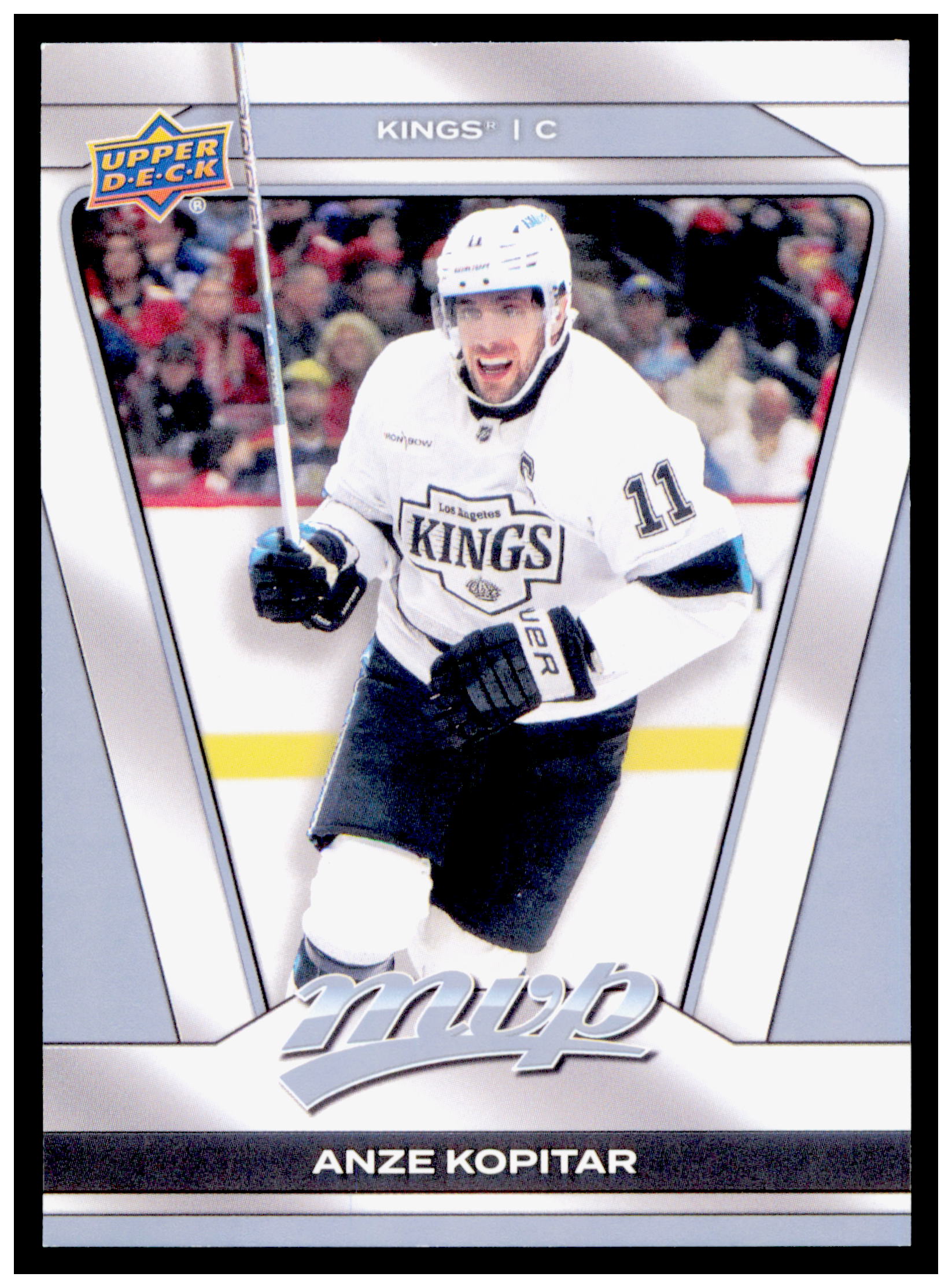 2025-26 Upper Deck MVP Anze Kopitar Card Los Angeles Kings #121