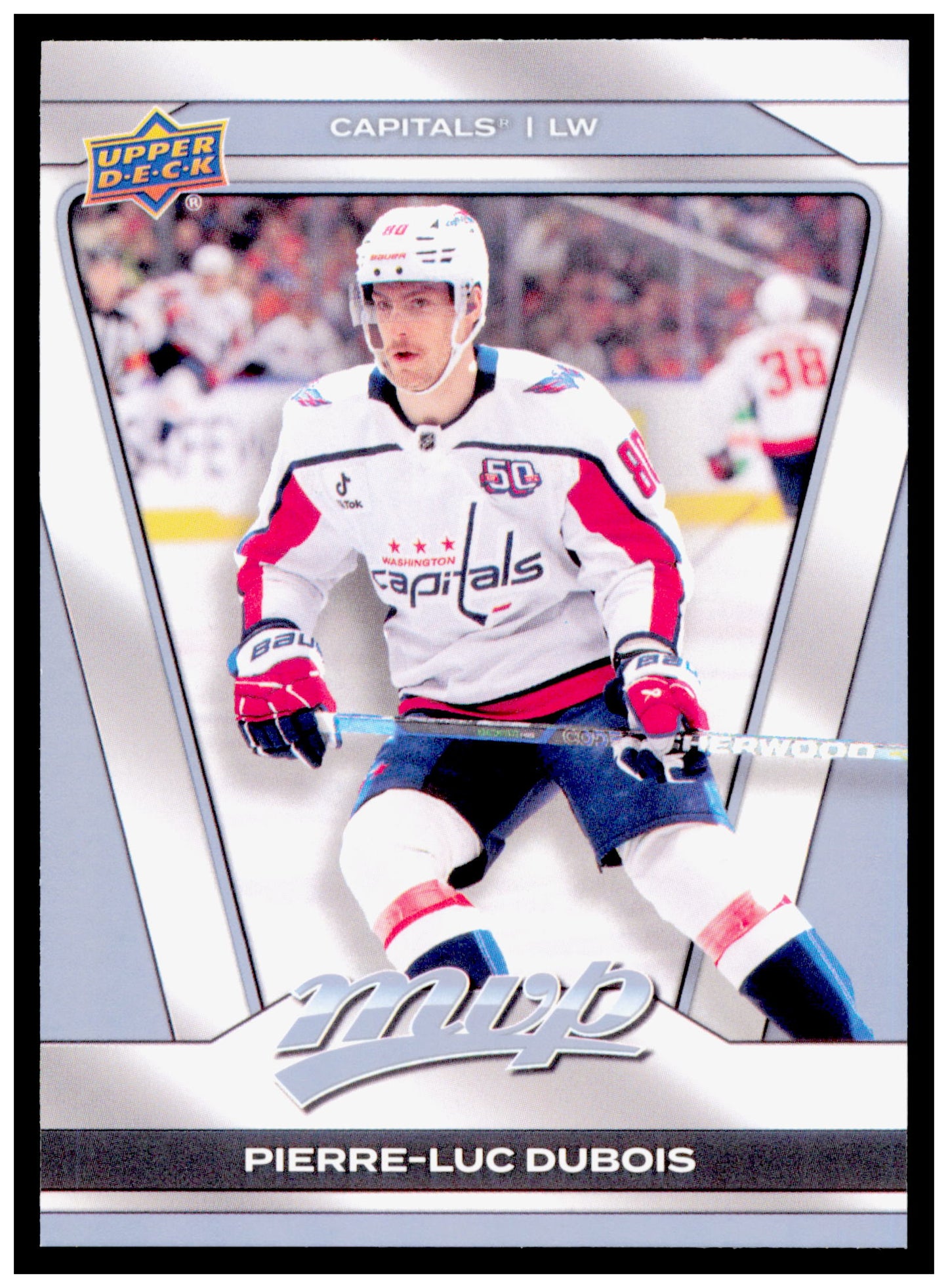 2025-26 Upper Deck MVP Pierre-Luc Dubois Card Washington Capitals #127