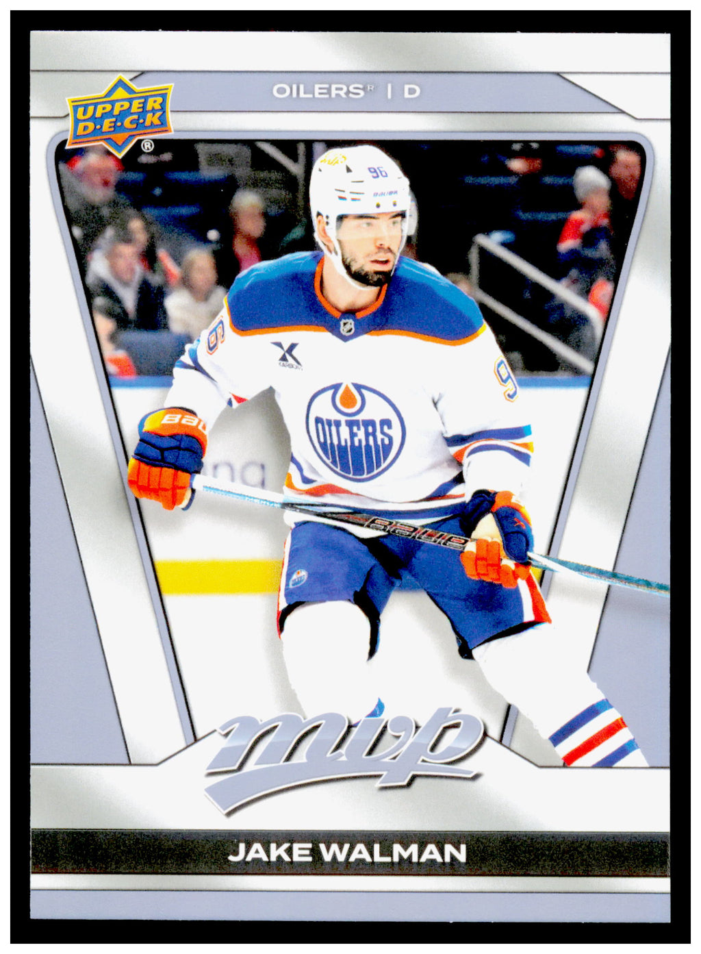 2025-26 Upper Deck MVP Jake Walman Card Edmonton Oilers #48