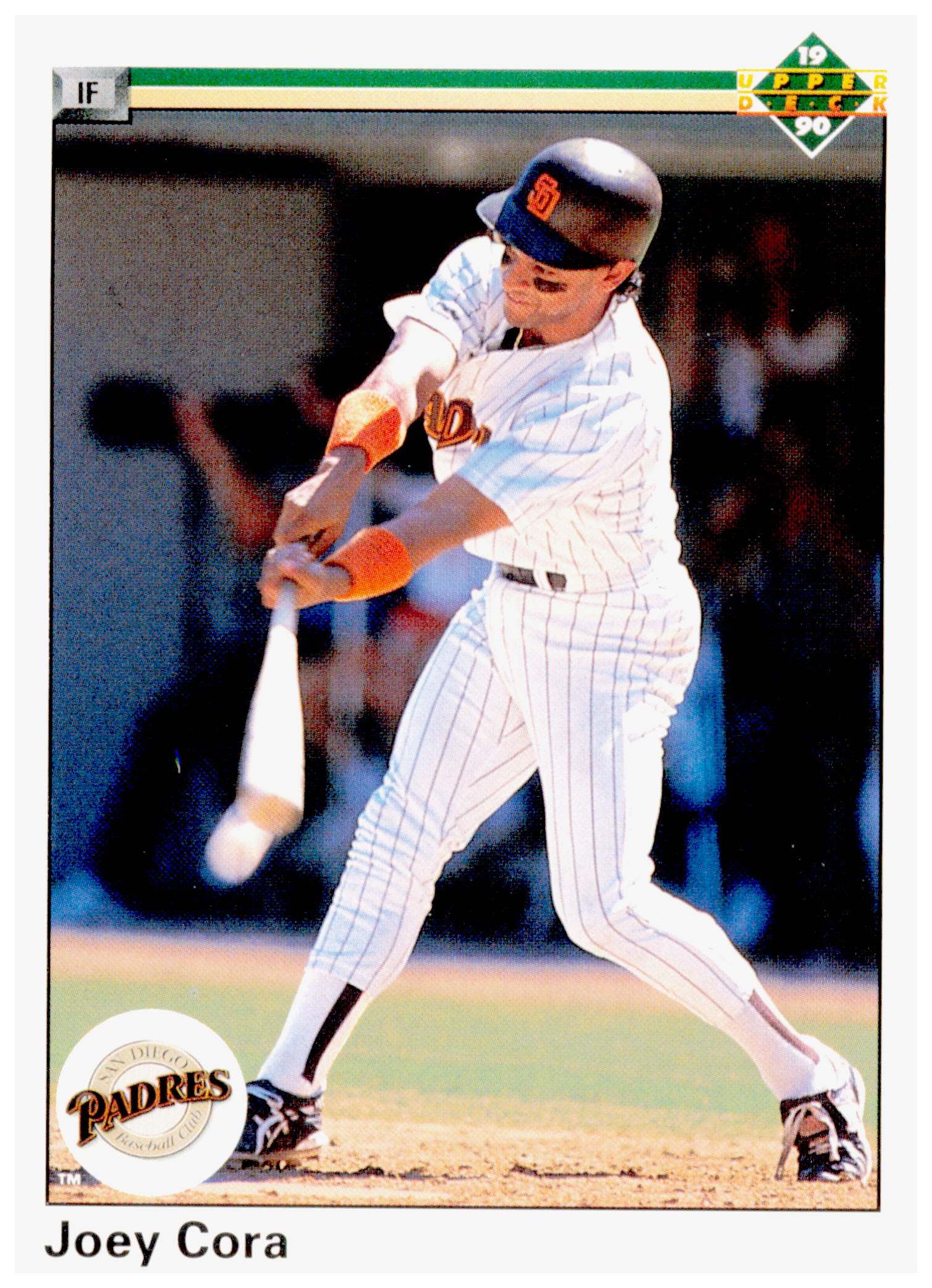 1990 Upper Deck Joey Cora Card San Diego Padres #601