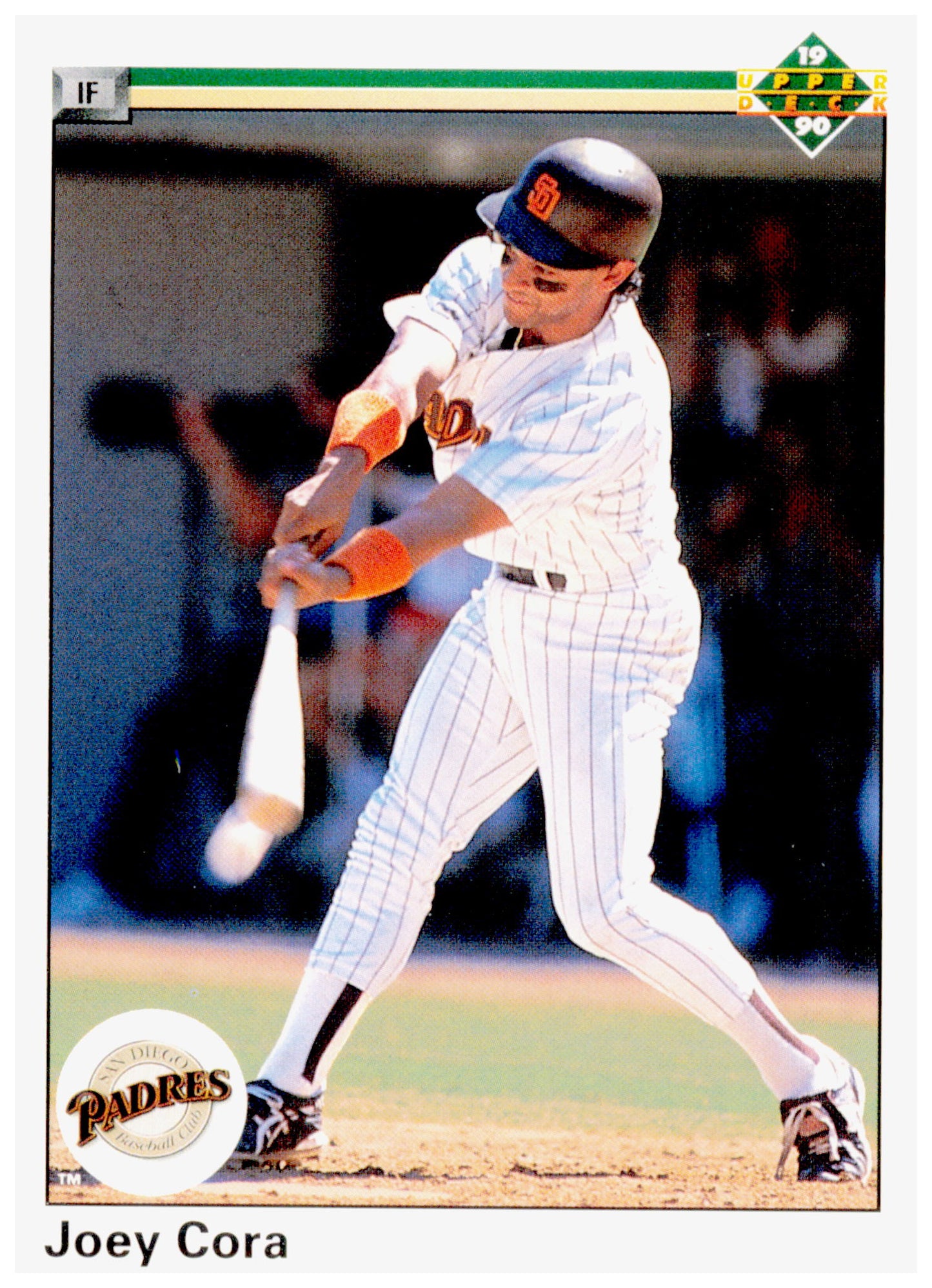 1990 Upper Deck Joey Cora Card San Diego Padres #601