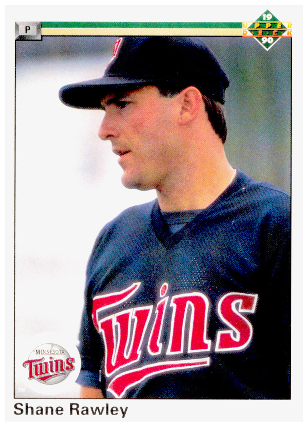 1990 Upper Deck Shane Rawley Card Minnesota Twins #438