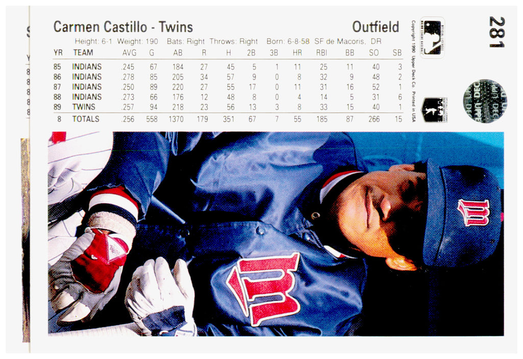 1990 Upper Deck Sid Bream Card Pittsburgh Pirates #250