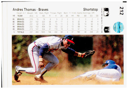 1990 Upper Deck Scott Bradley Card Seattle Mariners #383