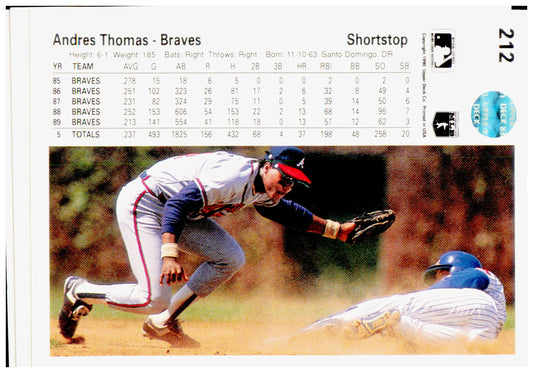1990 Upper Deck Scott Bradley Card Seattle Mariners #383