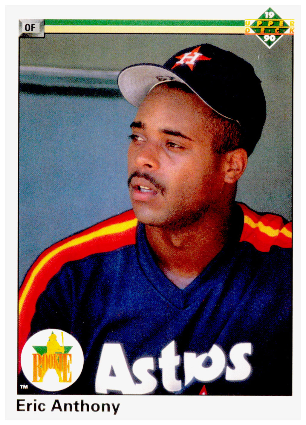 1990 Upper Deck Eric Anthony Card RC Houston Astros #28