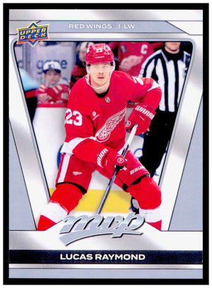 2025-26 Upper Deck MVP Lucas Raymond Card Detroit Red Wings #123