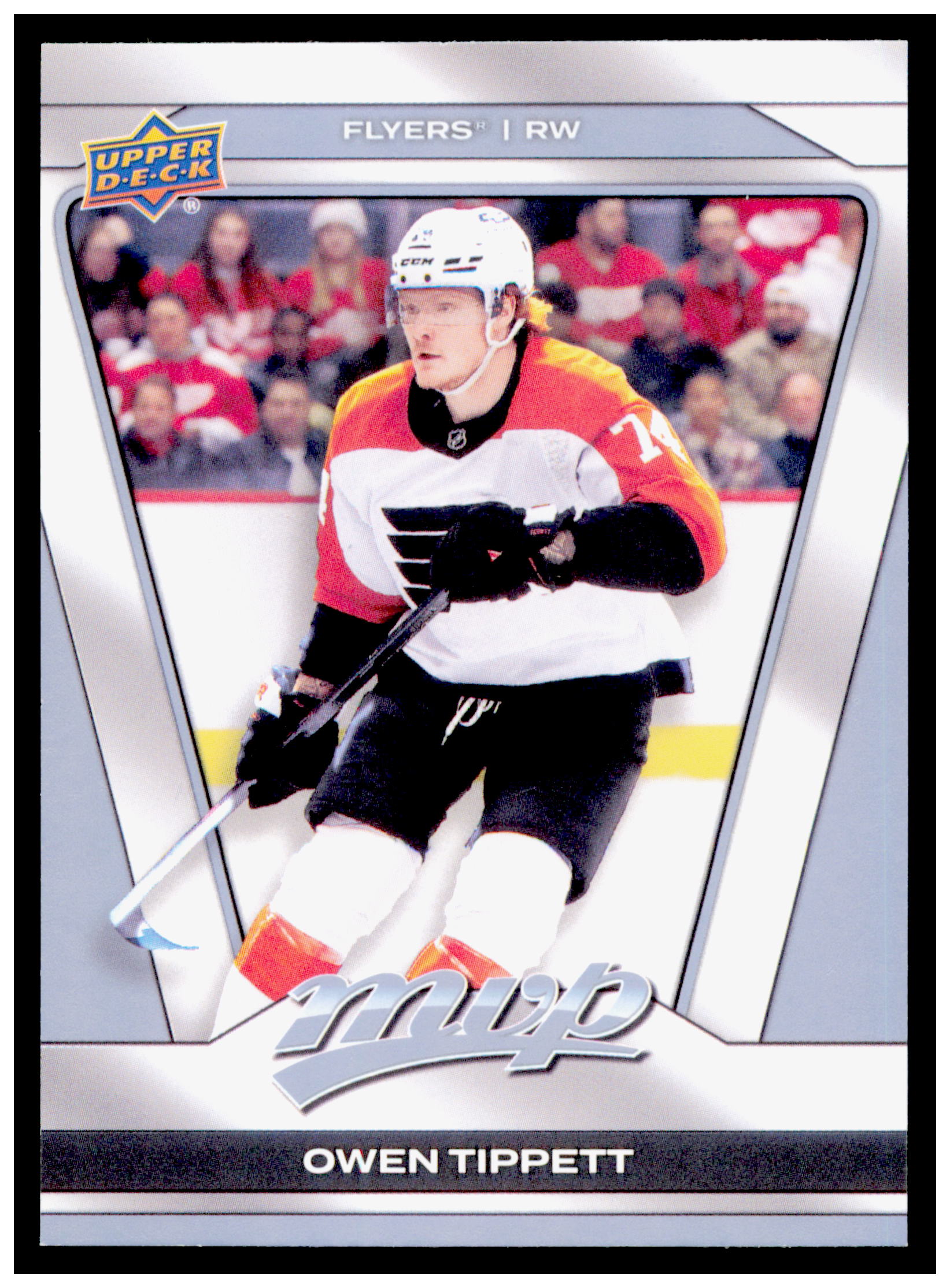 2025-26 Upper Deck MVP Owen Tippett Card Philadelphia Flyers #137