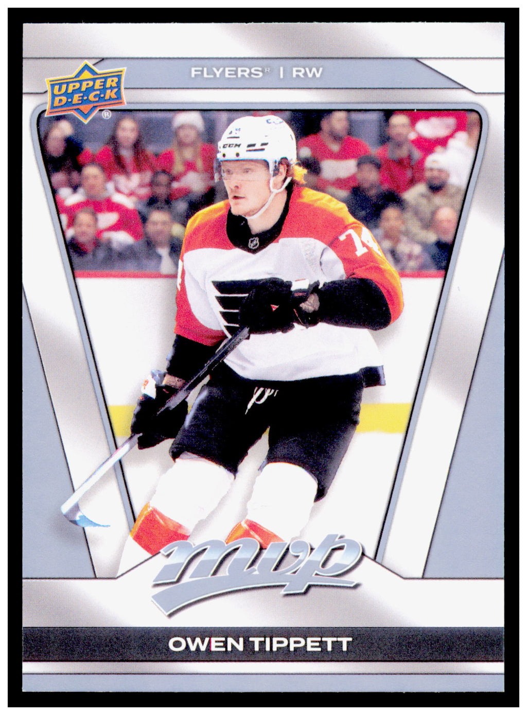 2025-26 Upper Deck MVP Owen Tippett Card Philadelphia Flyers #137