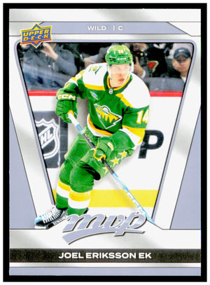 2025-26 Upper Deck MVP Joel Eriksson Ek Card Minnesota Wild #201