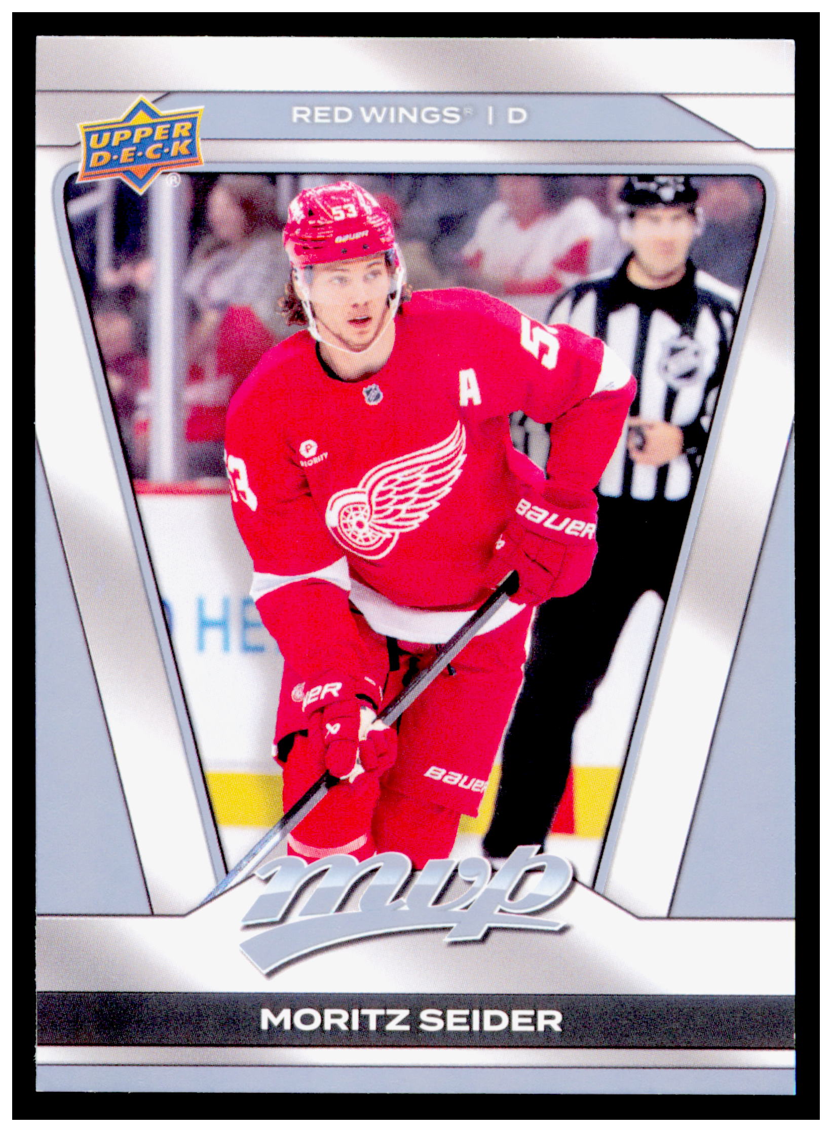 2025-26 Upper Deck MVP Moritz Seider Card Detroit Red Wings #165