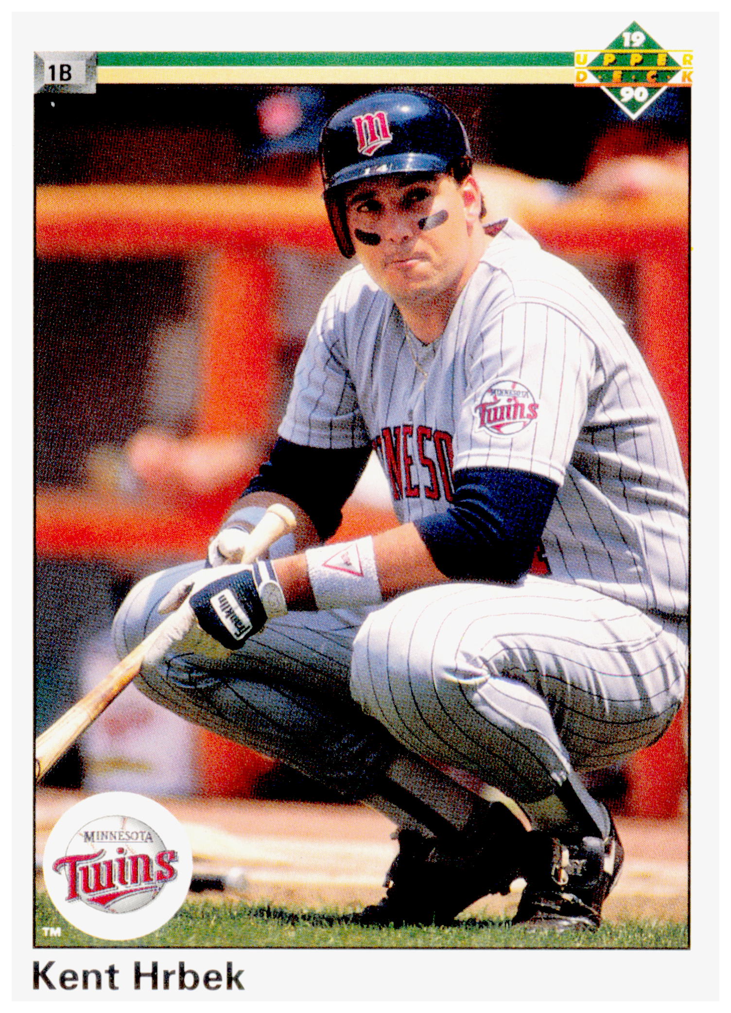 1990 Upper Deck Kent Hrbek Card Minnesota Twins #452