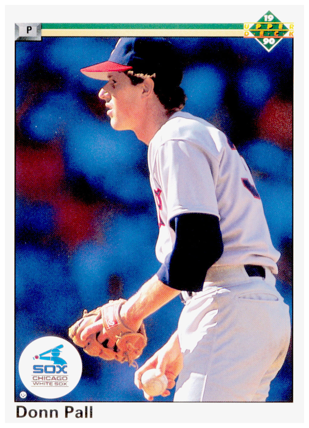 1990 Upper Deck Donn Pall Card Chicago White Sox #386