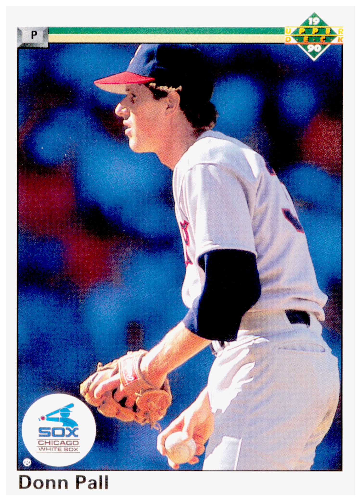 1990 Upper Deck Donn Pall Card Chicago White Sox #386