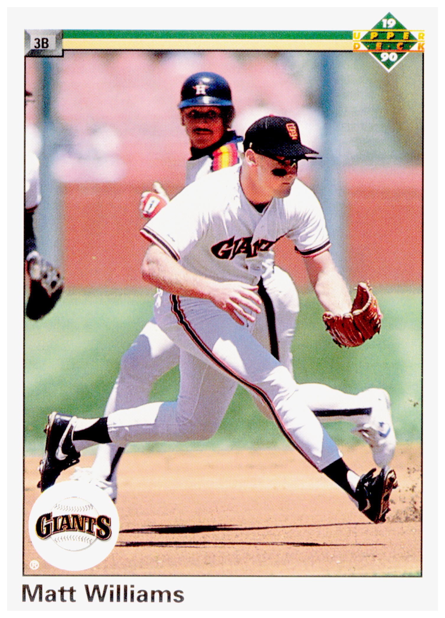 1990 Upper Deck Matt Williams Card San Francisco Giants #577
