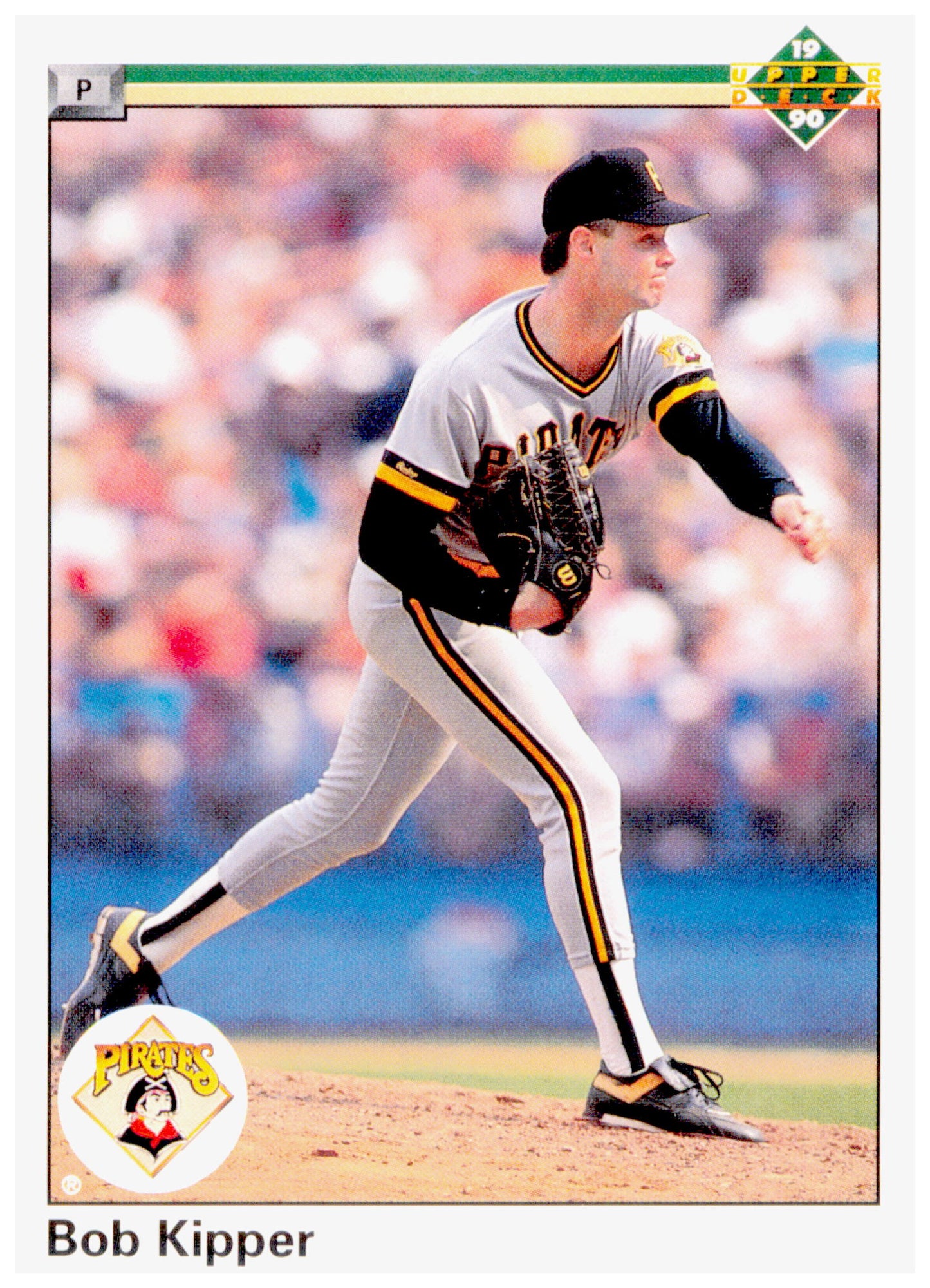 1990 Upper Deck Bob Kipper Card Pittsburgh Pirates #560