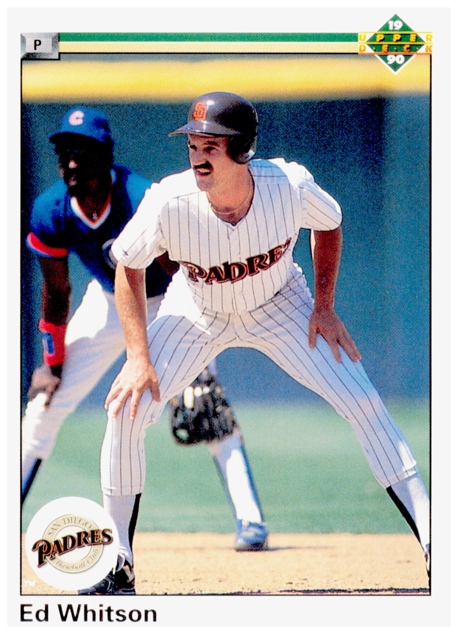 1990 Upper Deck Ed Whitson Card San Diego Padres #308