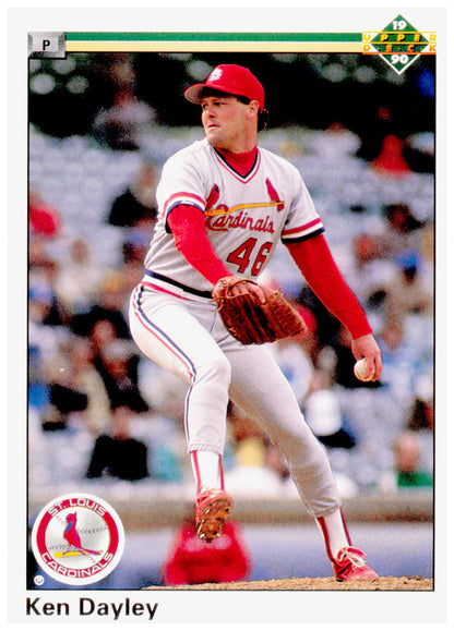 1990 Upper Deck Ken Dayley Card St. Louis Cardinals #280
