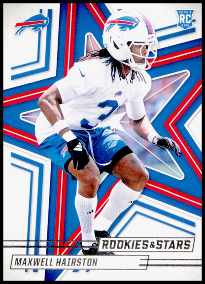 2025 Panini Rookies & Stars Maxwell Hairston Card RC Buffalo Bills #159