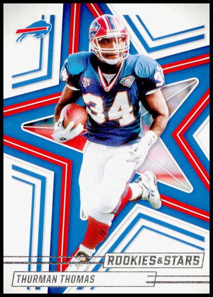 2025 Panini Rookies & Stars Thurman Thomas Card Buffalo Bills #28