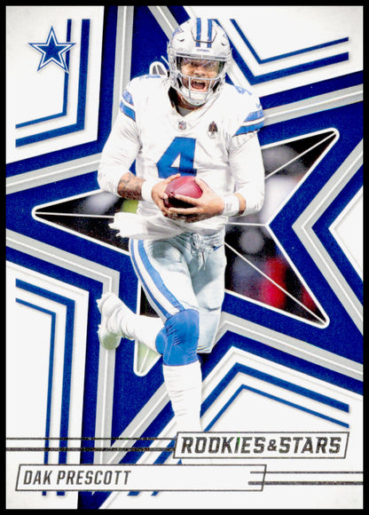 2025 Panini Rookies & Stars Dak Prescott Card Dallas Cowboys #38