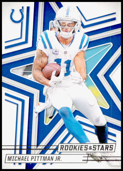 2025 Panini Rookies & Stars Michael Pittman Jr. Card Indianapolis Colts #81