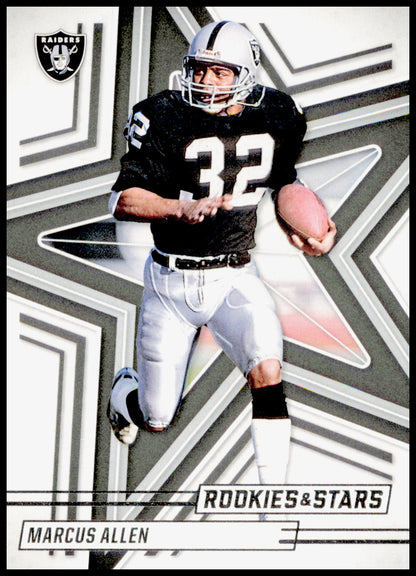 2025 Panini Rookies & Stars Marcus Allen Card Los Angeles Raiders #13