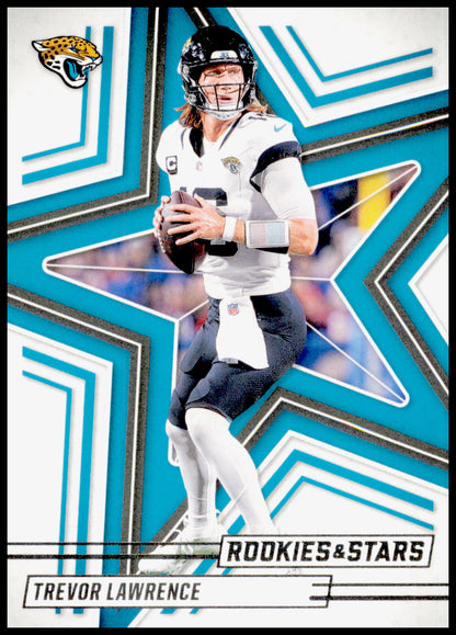 2025 Panini Rookies & Stars Trevor Lawrence Card Jacksonville Jaguars #84
